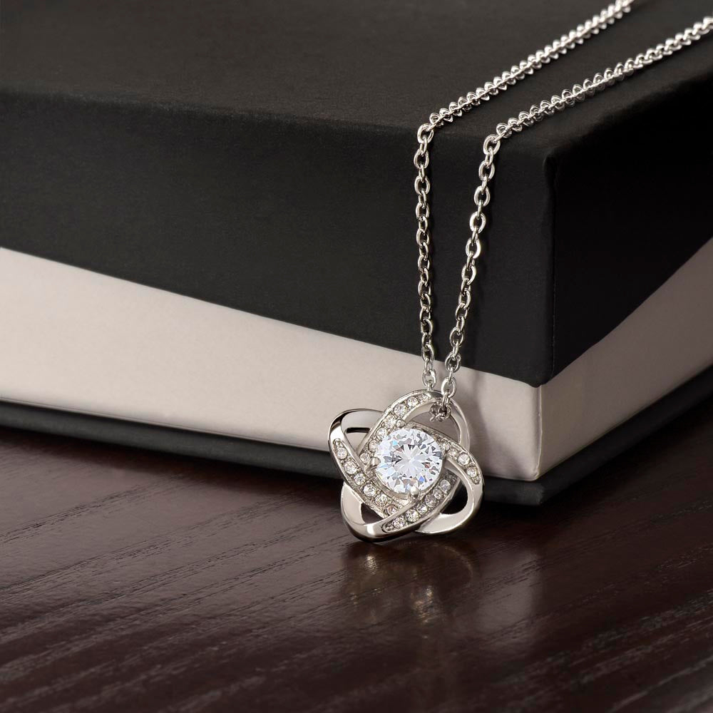 Love knot  necklace